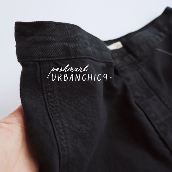 LEVI'S Wellthread Ribcage Wide Leg Jean Black 26 - Picture 8 of 11